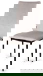 Krzesło tapicerowane VALVA DUO VELVET GREY